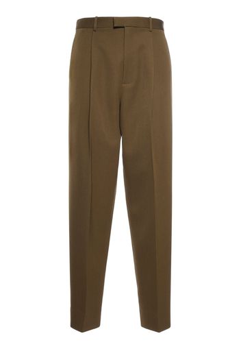 Sartorial Grain De Poudre Pleated Pants