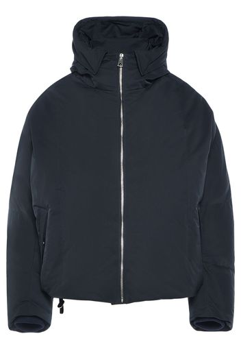 Hooded Tech Nylon Puffer Jacket