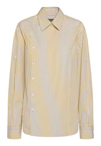 Striped Poplin Shirt