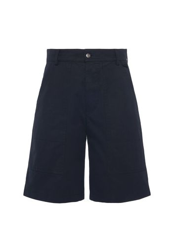 Light Cotton Twill Cargo Shorts