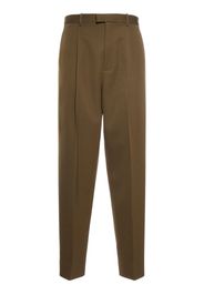 Sartorial Grain De Poudre Pleated Pants