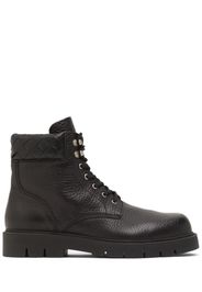 45mm Haddock Leather Lace-up Ankle Boots