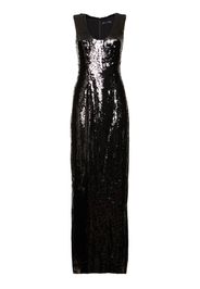 Sequined Sleeveless Long Dress