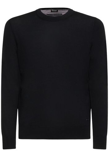 Fine Wool Crewneck Sweater