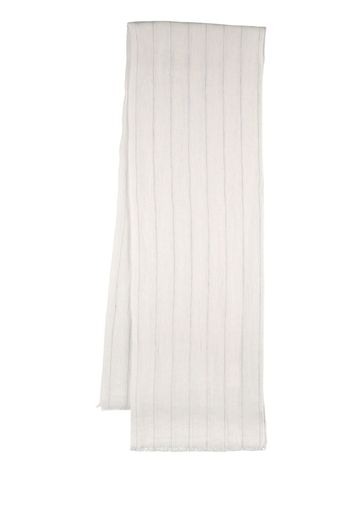 Striped Linen Scarf