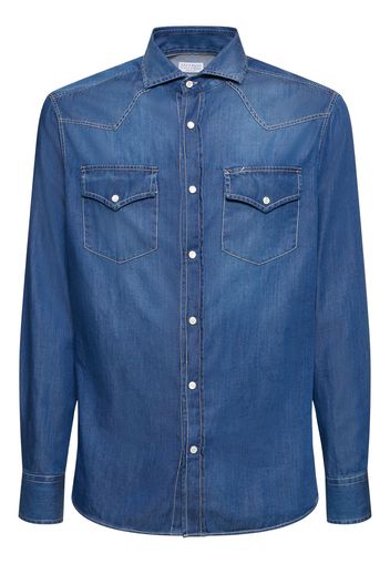 Cotton Denim Shirt