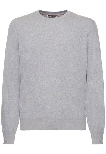 Cotton Crewneck Sweater