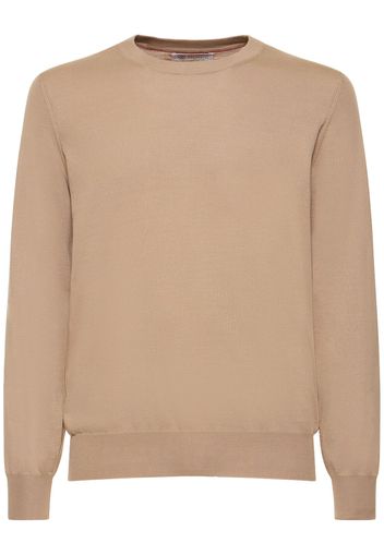 Cotton Crewneck Sweater