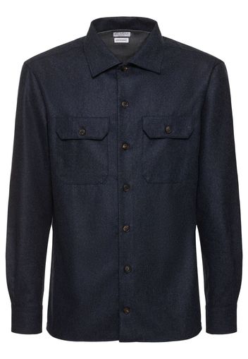 Wool Flannel Overshirt