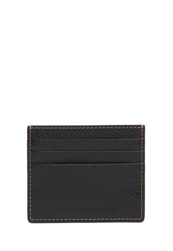 Logo Leather Card Holder