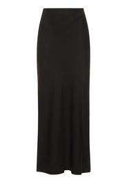 Fluid Twill Long Skirt