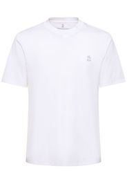 Brunello Cucinelli Cotton Logo T-shirt