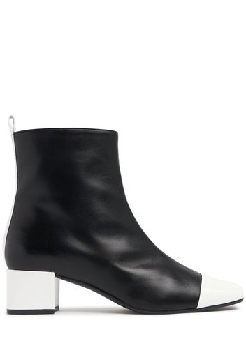 40mm Estime Bis Leather Ankle Boots