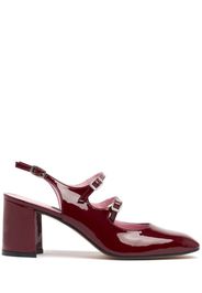 60mm Banana Patent Leather Slingbacks