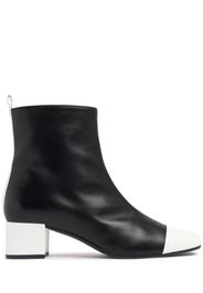 40mm Estime Bis Leather Ankle Boots