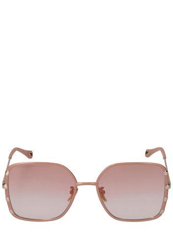 Celeste Squared Metal Sunglasses