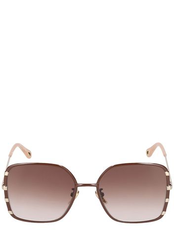 Celeste Squared Metal Sunglasses