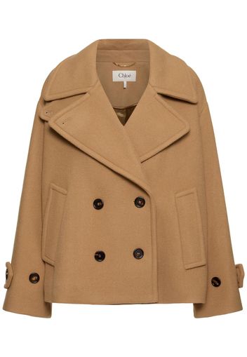 Iconic Soft Wool Blend Short Coat