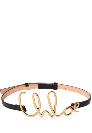 C Chloe Soft Leather Belt