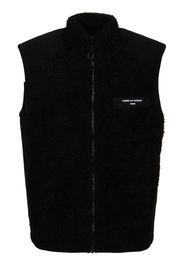 Logo Wool Blend Knit Vest