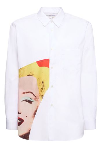 Andy Warhol Printed Cotton Poplin Shirt