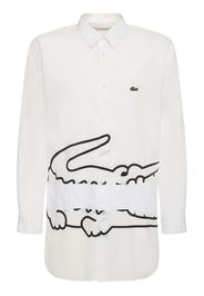 Lacoste Printed Cotton Poplin Shirt