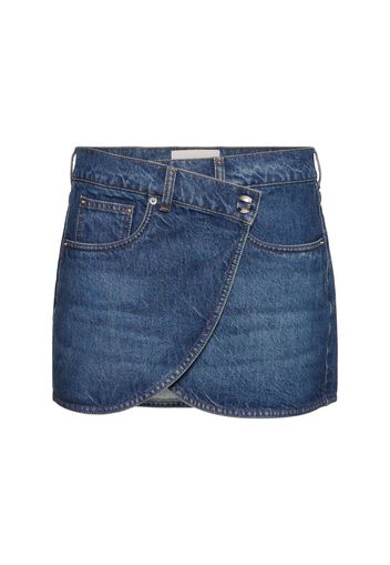 Denim Mini Skirt