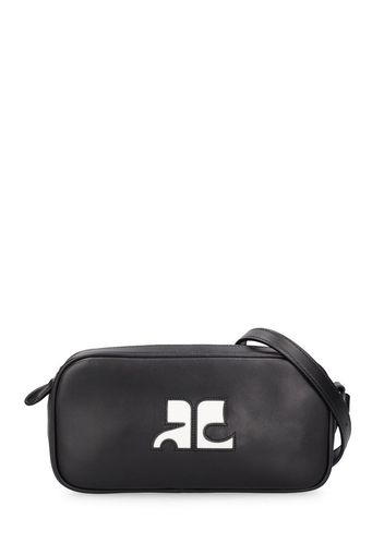 Ac Leather Shoulder Bag