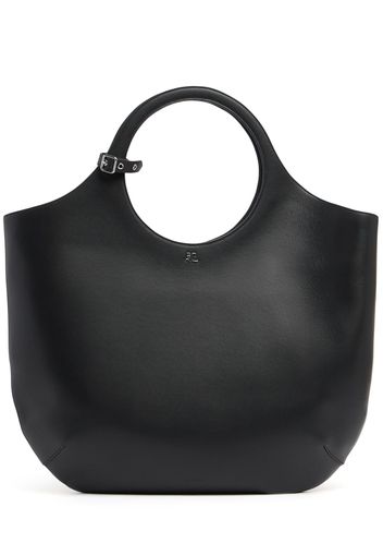 Large Holy Leather Tote