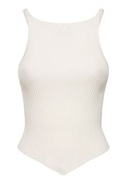 Signature Rib Knit Viscose Top