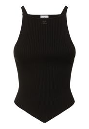 Signature Rib Knit Viscose Top