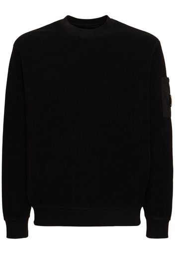 Brushed Emerized Crewneck Sweatshirt