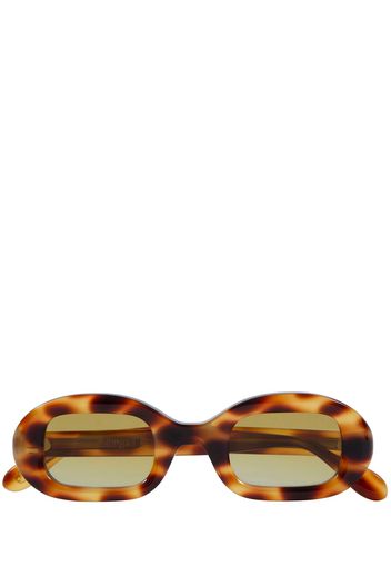 Flow Oval Acetate Sunglasses