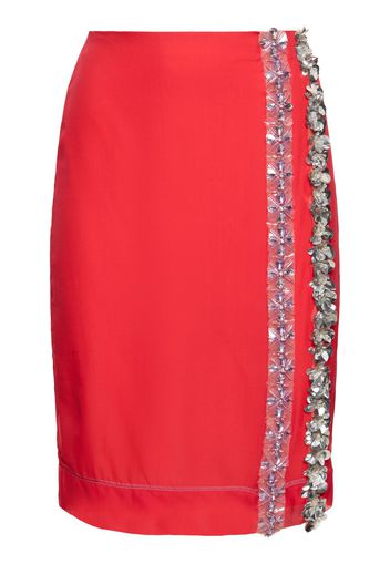 Georgette Midi Skirt