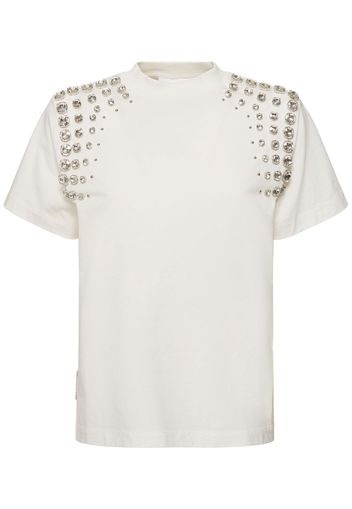 Embellished Jersey T-shirt