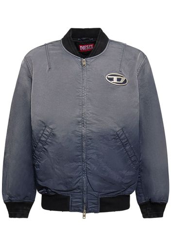 Oval-d Garment Dyed Bomber Jacket