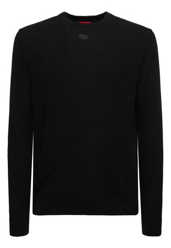 Oval-d Wool & Cashmere Knit Sweater