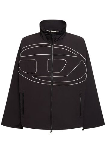 Oval-d Nylon Windbreaker