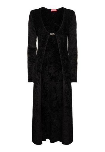 M-carol Viscose Blend Knit Long Cardigan