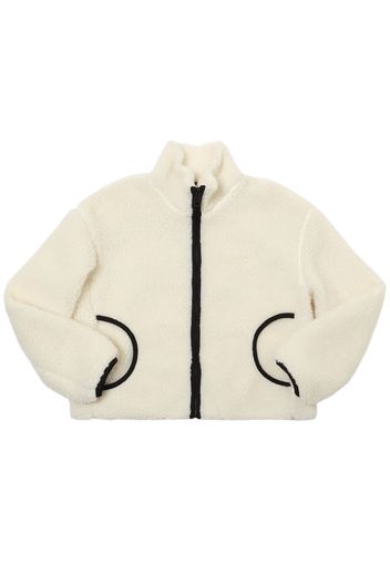 Poly Teddy Zip-up Jacket