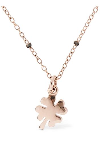 9kt Mini Quadrifoglio Short Necklace