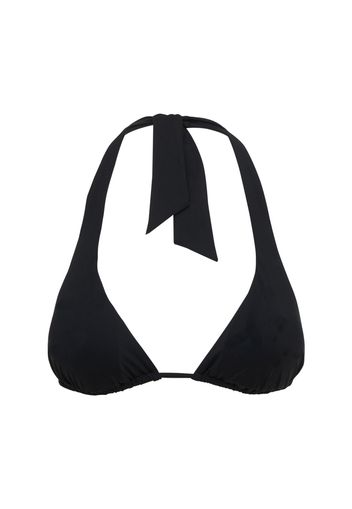 Padded Jersey Triangle Bikini Top