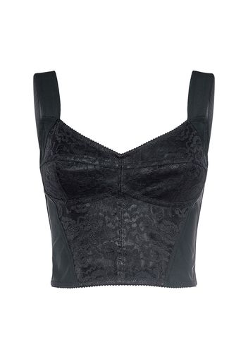 Satin & Lace Corset Top