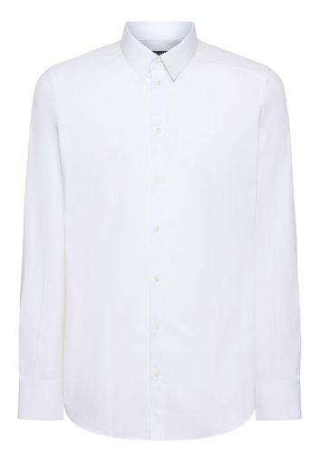 Stretch Cotton Poplin Shirt