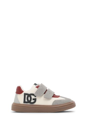 Logo Print Strap Sneakers