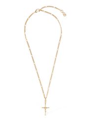 Plated Cross Pendant Necklace