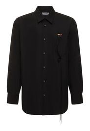 Cable Cotton Blend Shirt