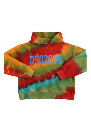 Tie Dye Cotton Sweatshirt Hoodie