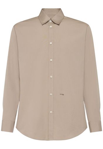 Stretch Cotton Poplin Shirt