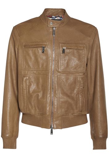 Rocco Siffredi Leather Zip Jacket